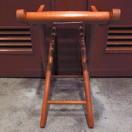 ビンテージ●ウッドフォールディングチェア●231120m4-chr椅子折りたたみ式インテリア雑貨