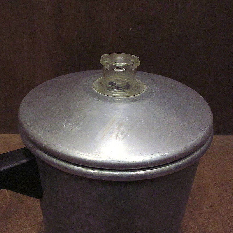 ビンテージ○MIRROアルミパーコレーター○221104s2-otdeqp キャンプ