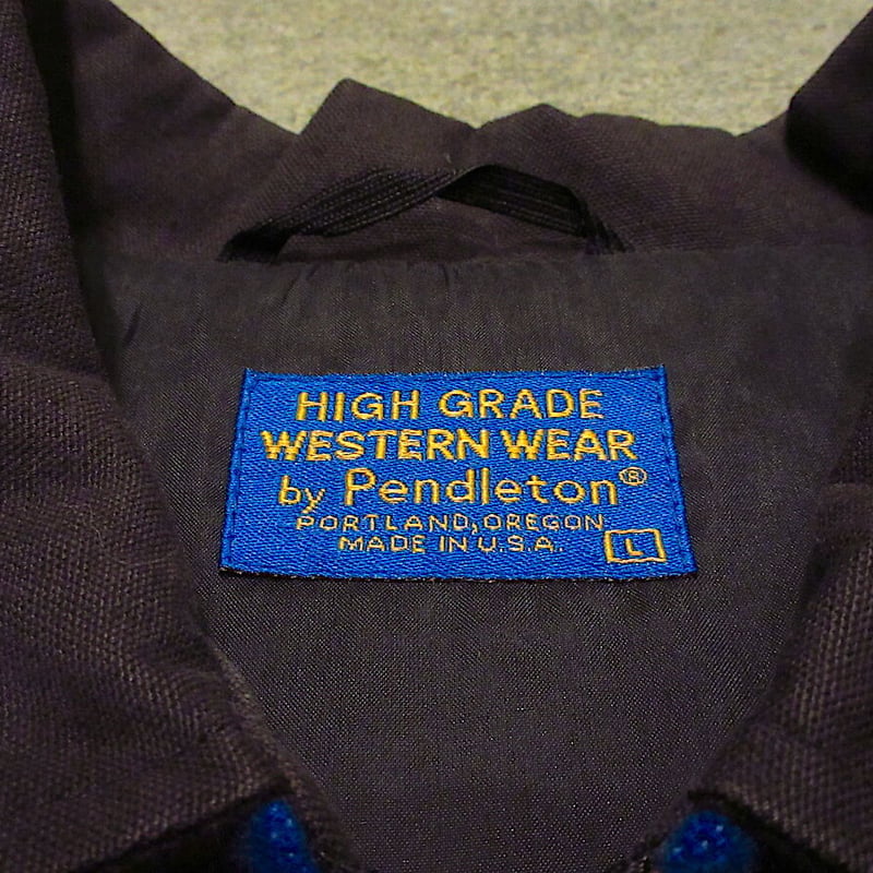 PENDLETON HIGH GRADE WESTERN WEARネイティブ柄ウエスタンヨーク