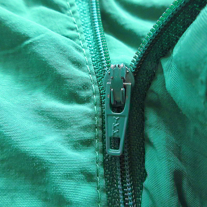 希少◎Ralph Laurenヴィンテージ90s 00sテックナイロンベスト緑L POLO RALPH LAUREN(ポロラルフローレン) 90's zip up fleece