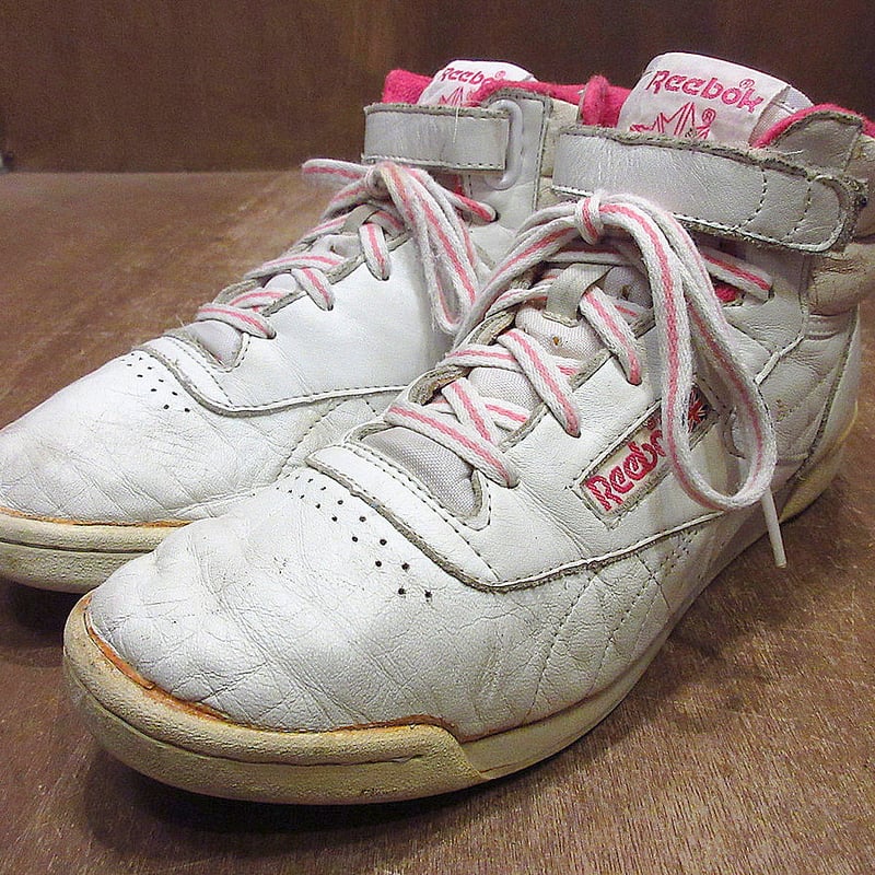 ビンテージ80's○Reebokレディースハイカットスニーカーsize 6 ビンテージ80's○Reebokレディースハイカットスニーカーsize 6