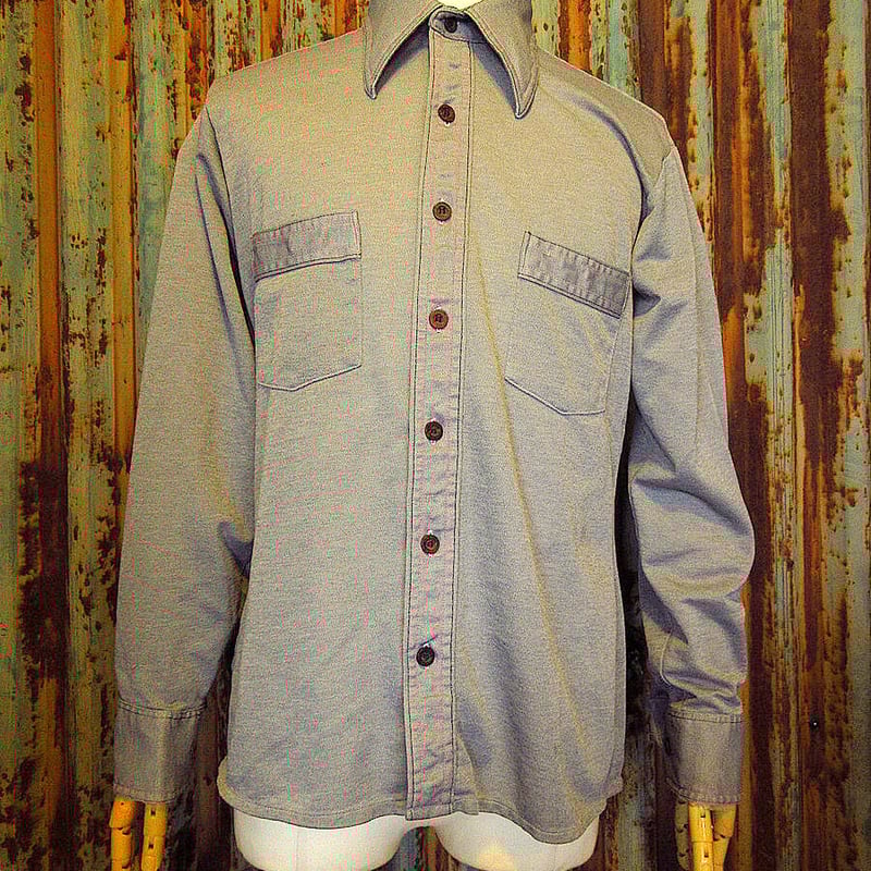 ARROW 長袖シャツ　ヴィンテージ ビンテージ70's○Arrow長袖シャツsize L○230920k3-m-lssh-hpe