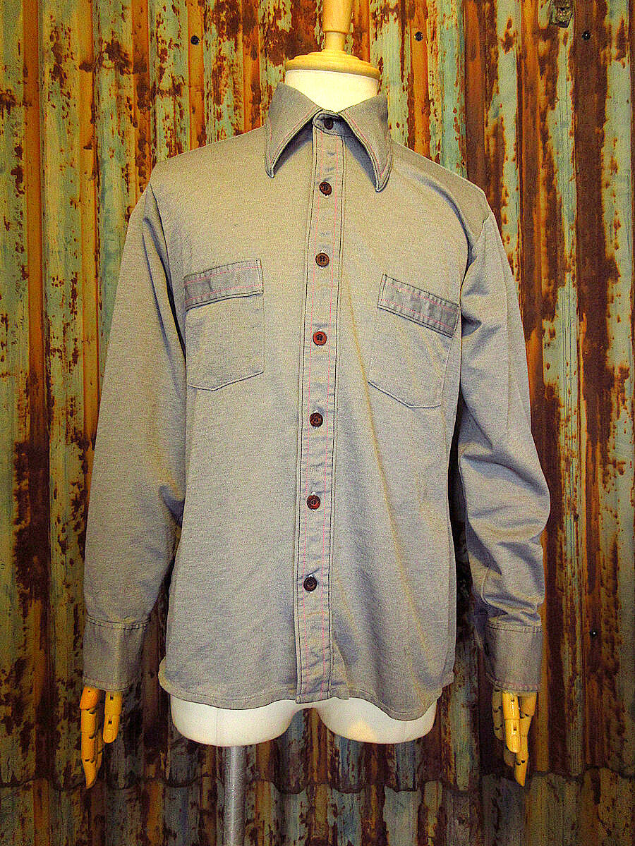 ビンテージ70's○Arrow長袖シャツsize L○230920k3-m-lssh-hpe
