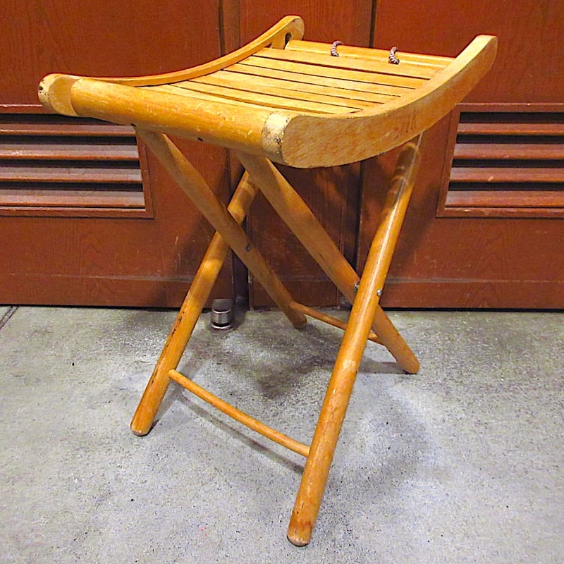 ビンテージ○ウッドフォールディングチェア○251015z7-chr木製椅子