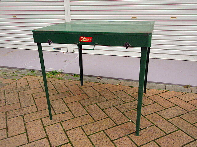 ビンテージ50's○Coleman メタルピクニックテーブル○201013f1-otdeqp