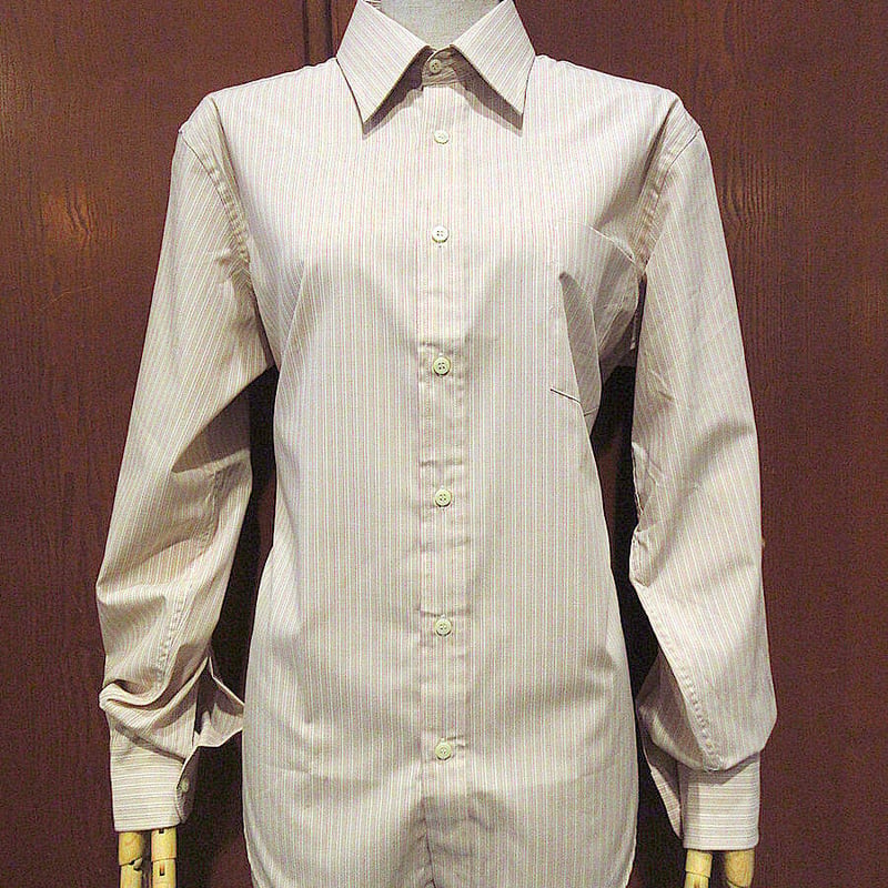 ビンテージ80's○DEADSTOCK YVES SAINT LAURENTマルチストライプド
