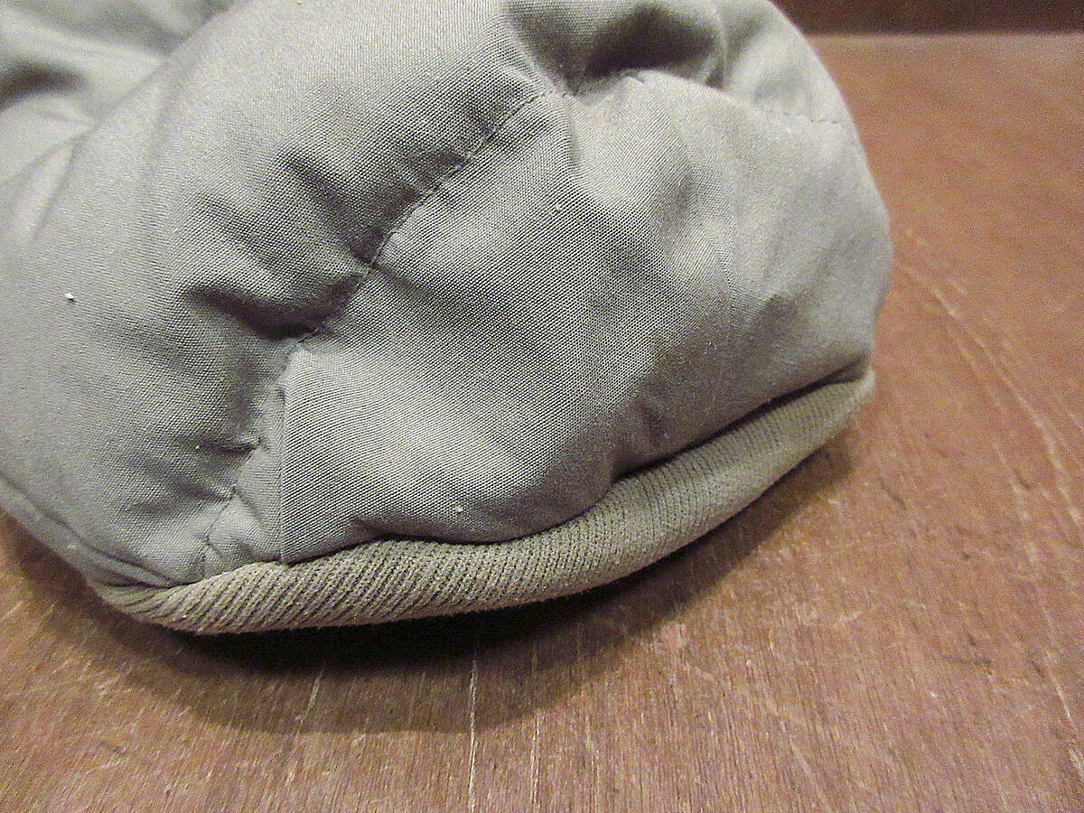 70s 80s Eddie Bauer ダウンフェイスマスク バラクラバ 70s EddieBauerエディーバウアー ダウン フェイスマスク グレー