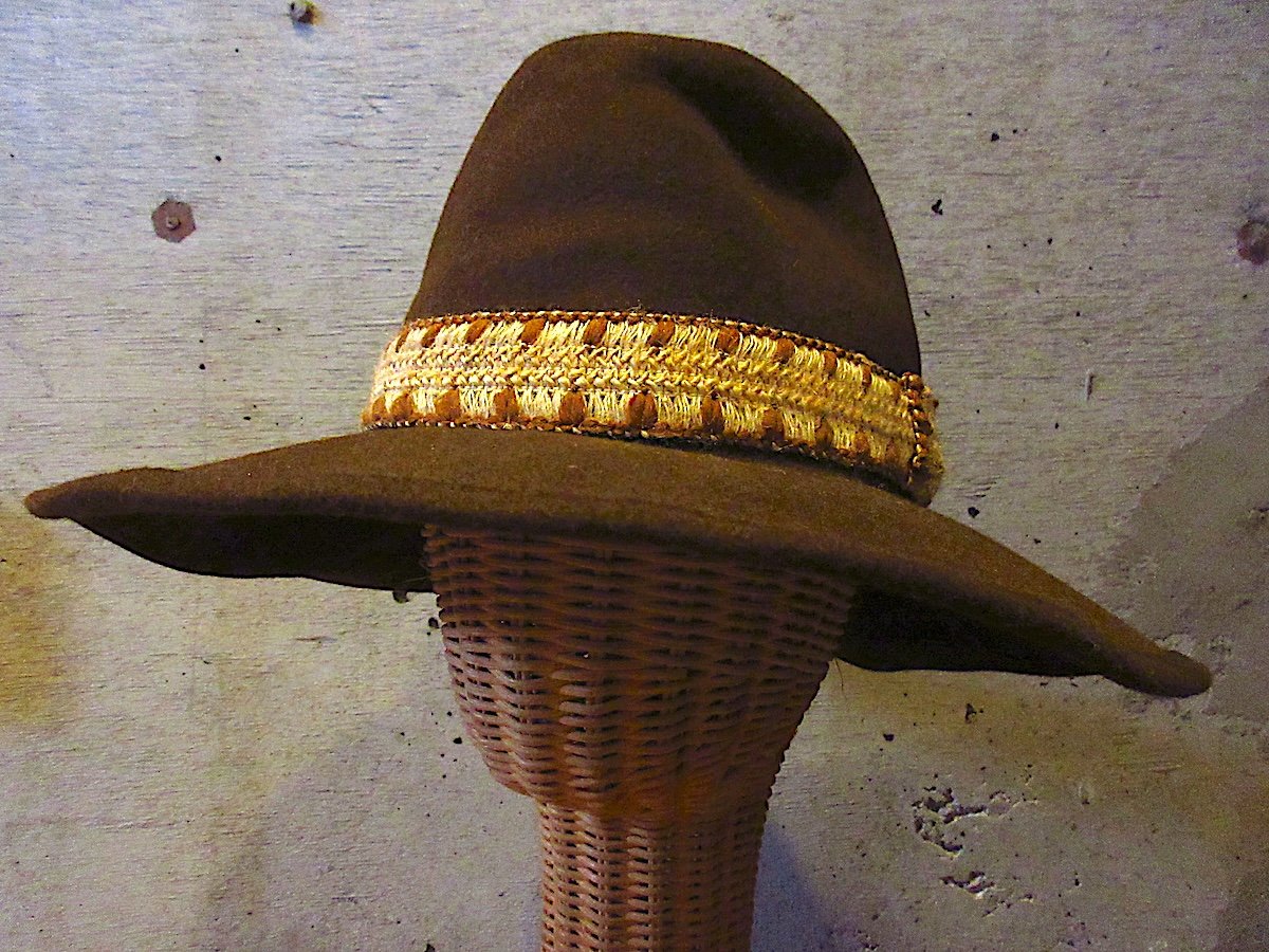 ビンテージ○Eddy Bros.フェルトウエスタンハットsize 7 3/8○260126z2