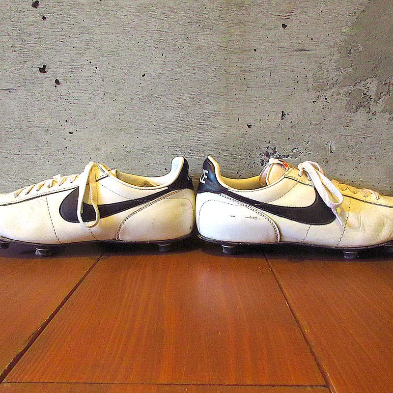 ビンテージ70's80's○NIKEレザースパイク白size 10○240813k8-m