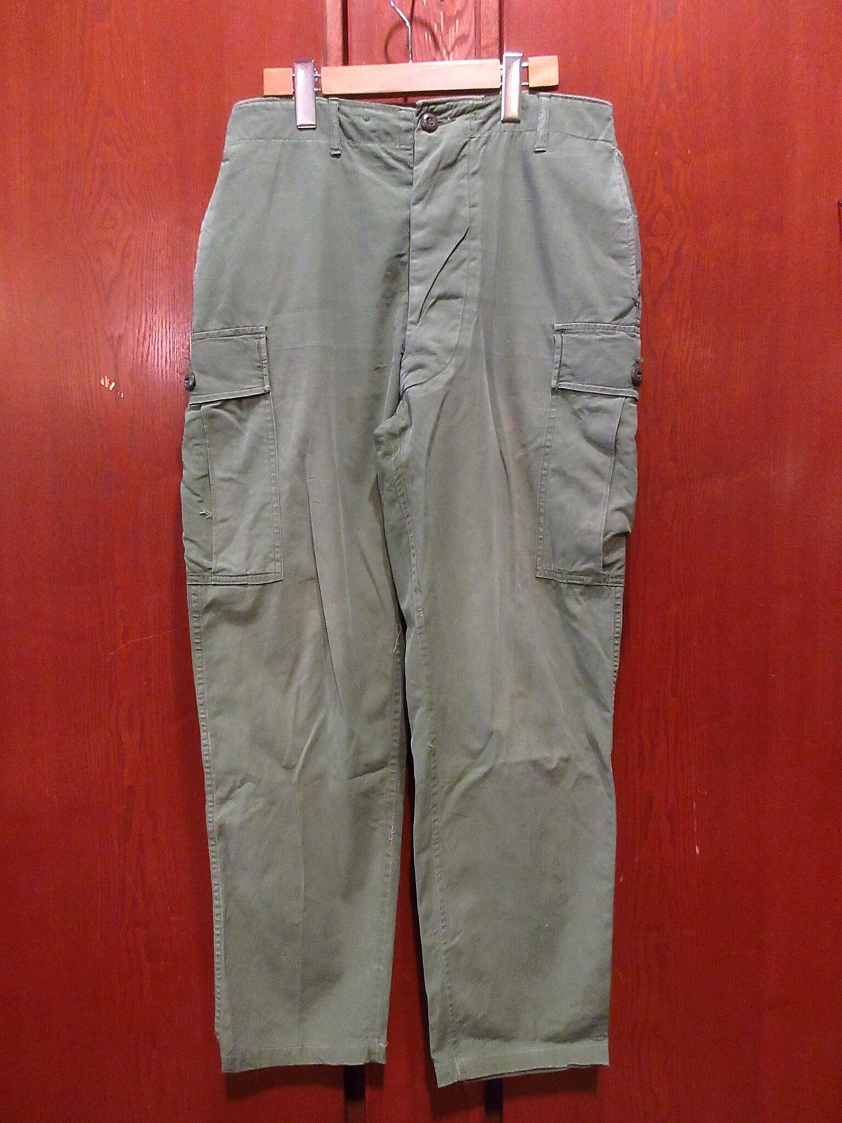 1st 米軍実物 60's ジャングルファティーグ パンツ S-R o4184-1.jpg