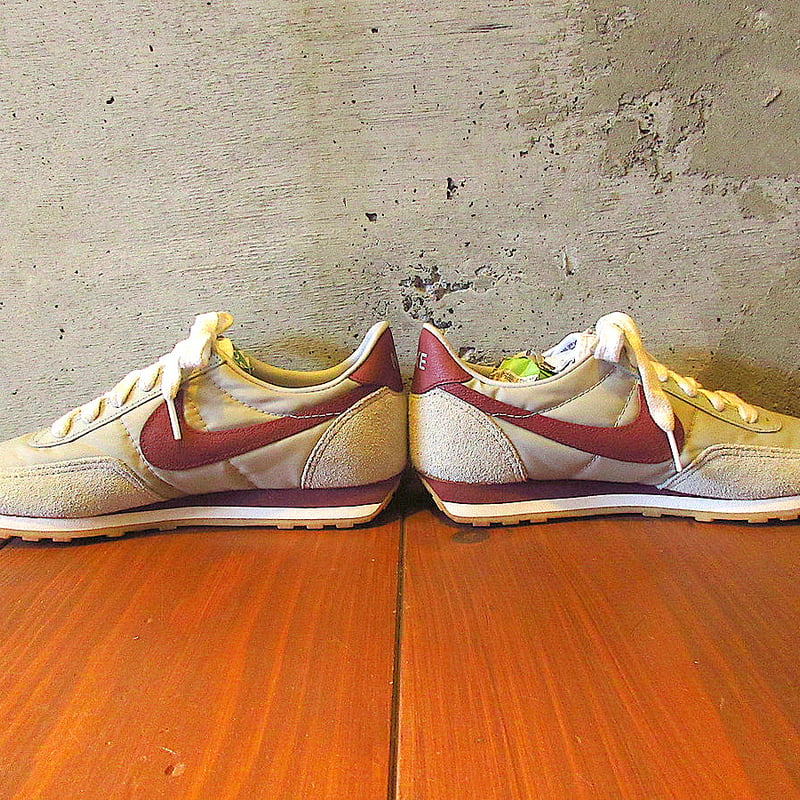 ビンテージ80's○DEADSTOCK NIKE DIABLOエンジ×グレーsize 6 1/...