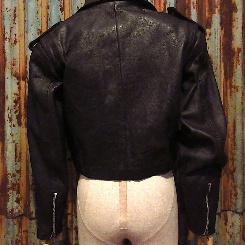 ビンテージ80's90's○Chrome Gearウエストベルト付きダブルライダース