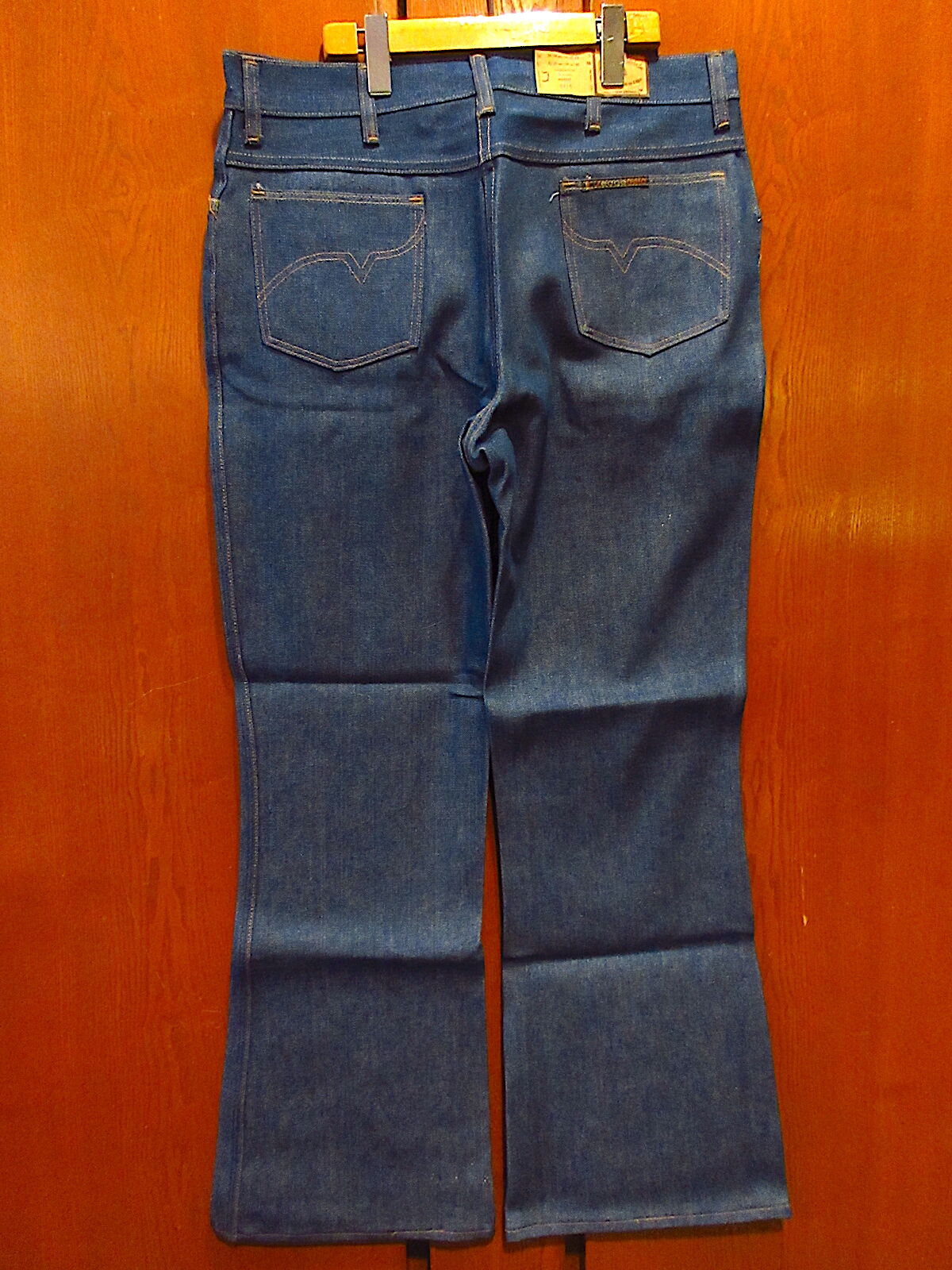 ビンテージ70's○DEADSTOCK Sedgefieldデニムフレアパンツ表記W36 L3