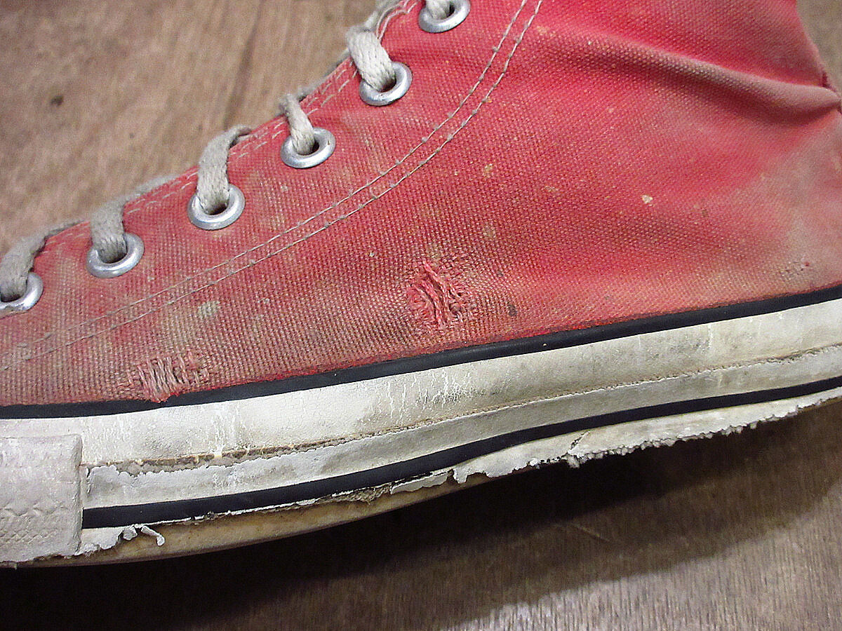 ビンテージ90's○CONVERSEオールスターHI赤size 9○230924i2-m-sn ビンテージ90's○CONVERSEオールスターHI赤size 9○230924i2-m-sn
