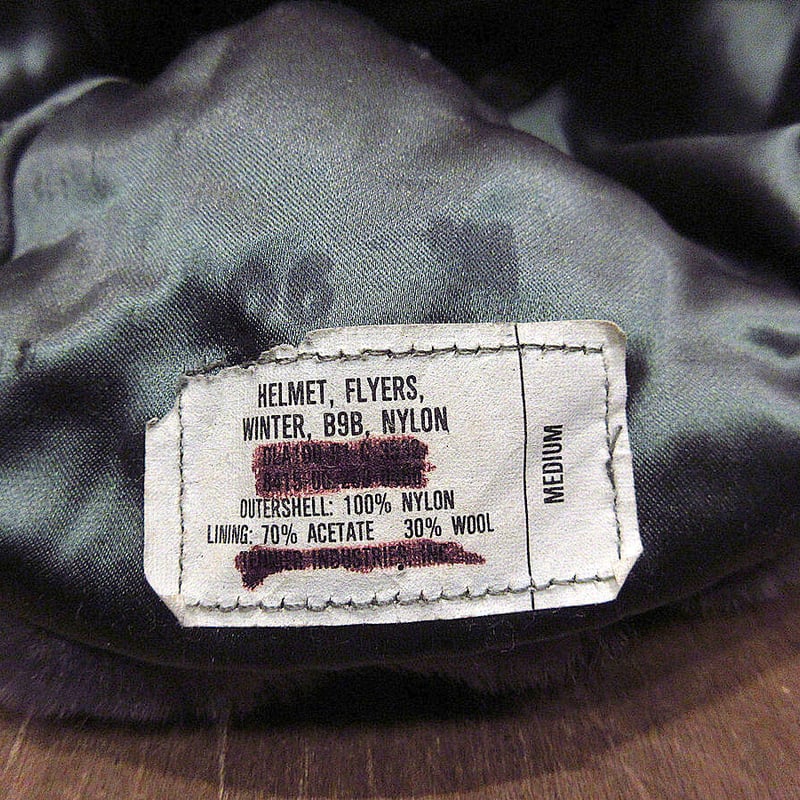 ビンテージ80's○USAF B9Bフライトキャップsize M○211001s2-m-cp-