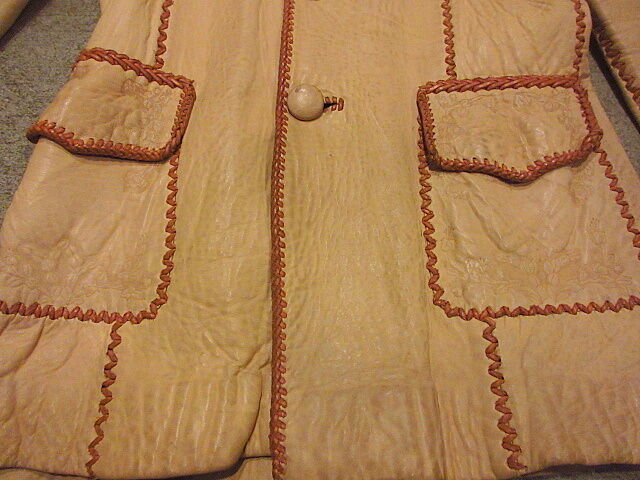 ビンテージ70's○North Beach Leatherカービングウィップステッチ