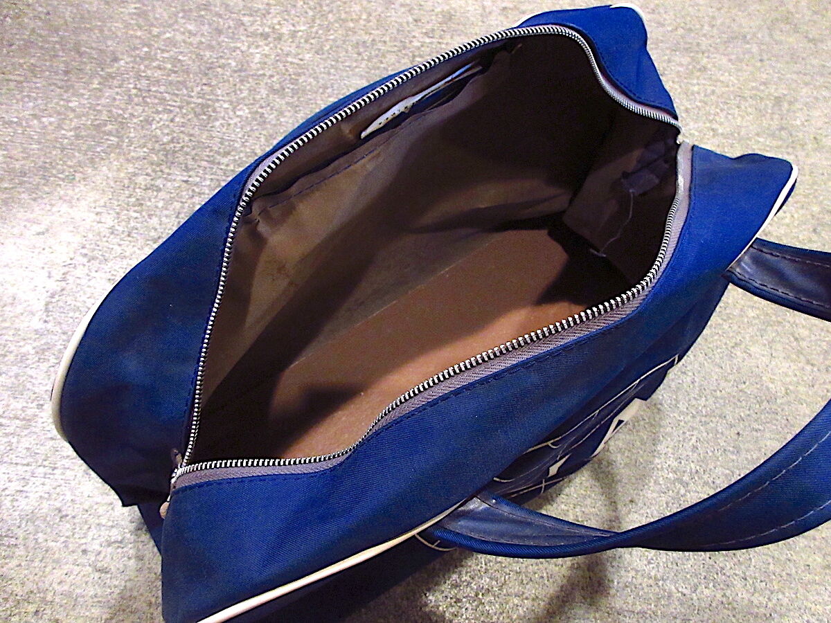 ビンテージ70's○PANAMボストンバッグ紺○230330c1-bag-bstn 1970s