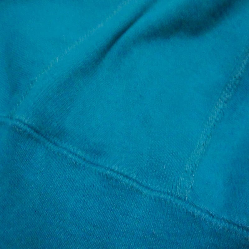 ビンテージ90's○Championリバースウィーブスウェットターコイズ