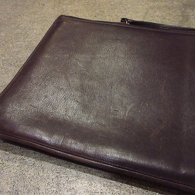 オールドコーチ Vintage COACH Leather Briefcase オールドCOACH レザー ブリーフケース ブラック