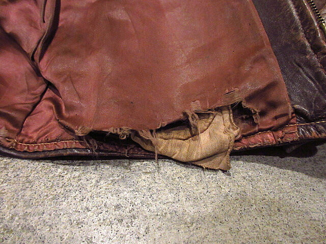 ビンテージ40's50's○ホースハイドスポーツジャケット茶○210119s5-m