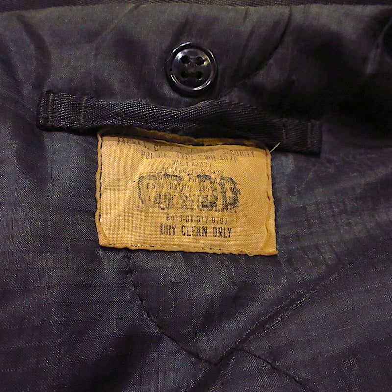 ビンテージ70's○MP CWU-46/Pミリタリーポリスジャケット size 40R○211