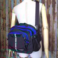 ビンテージ90’s●L.L.Beanナイロンボディバッグ●250616k4-bag-wst 1990sエルエルビーンアウトドア鞄ウエストバッグショルダーバッグ