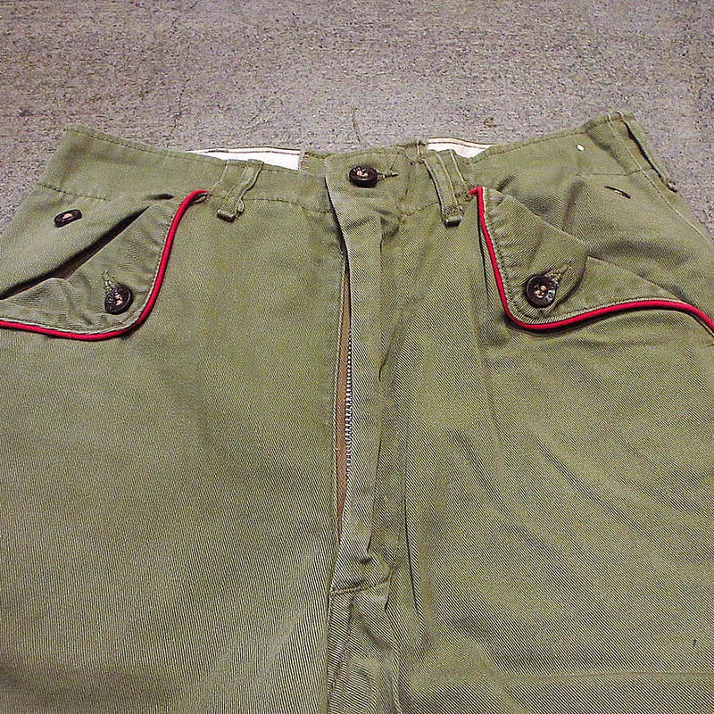 ビンテージ70's○BOY SCOUTS OF AMERICAボーイスカウトパンツ実寸W62c