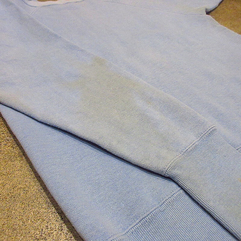 60s jockey スウェット　ヴィンスウェ　ラグラン　無地　短丈 古着 90s USA製 Jerzees 無地 ソリッド プレーン ラグラン