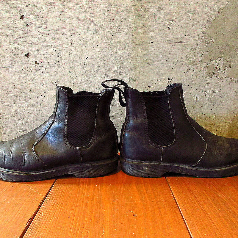 Dr. Martensサイドゴアブーツ黒size 7○230913k1-m-bt-25cmドク
