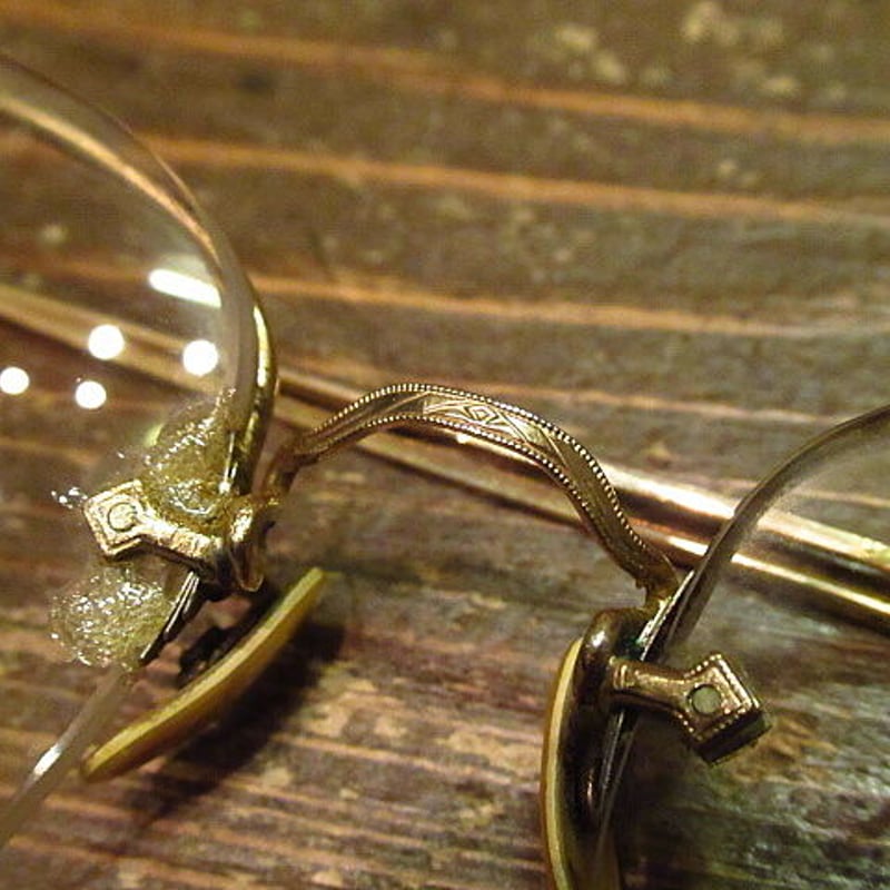 ビンテージ40's○ケース付きAmerican Optical NUMONT FUL-VUE眼