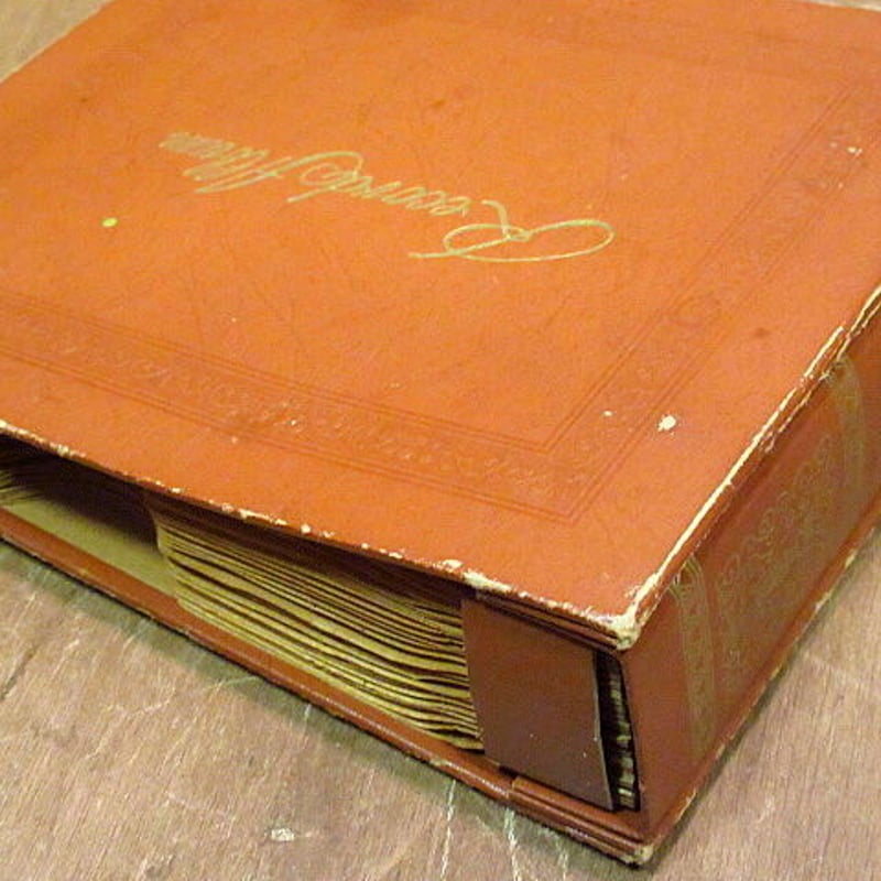 ビンテージ50's○7インチレコードアルバムブック○200926n8