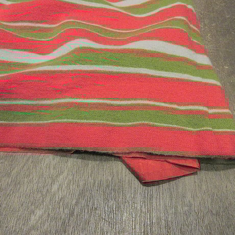 ビンテージ60’s70's●Leslie Fay Knitsボーダー長袖ワンピース●250306j2-w-lsdrs古着1960s1970sレディース