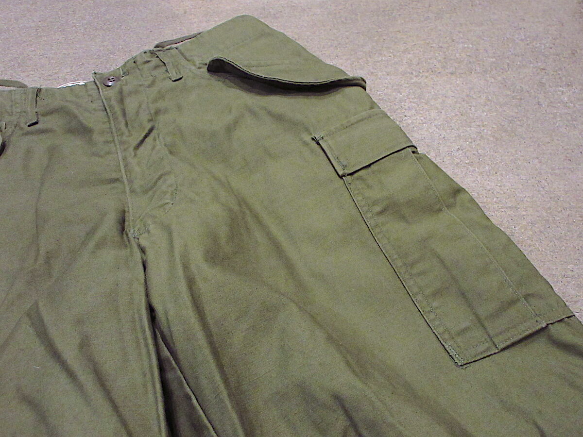 ビンテージ60's○U.S.ARMY M-65フィールドトラウザーズ表記S-R○220811r