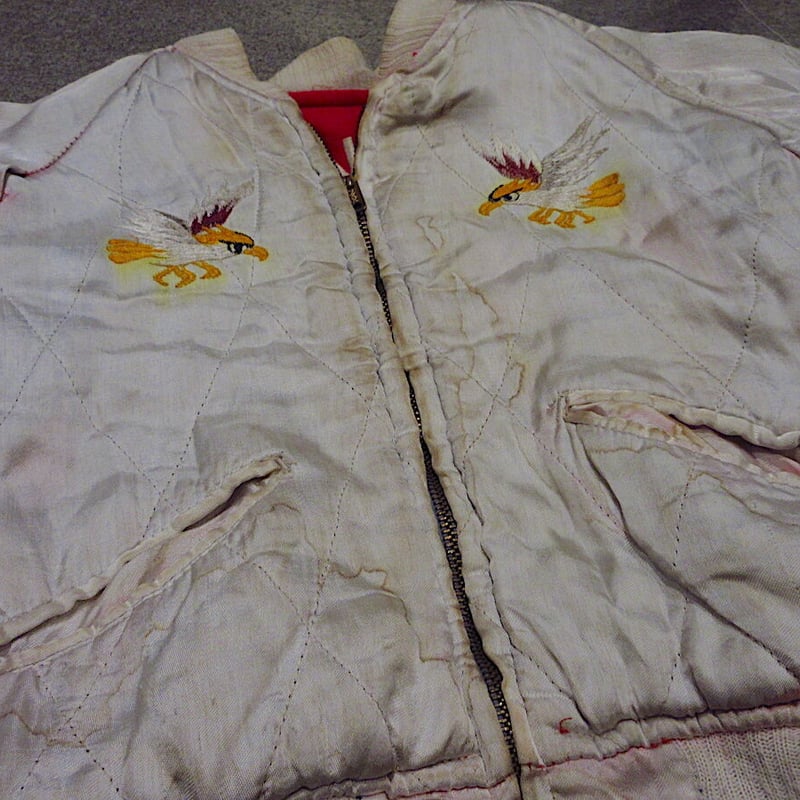 ビンテージ50's○キッズリバーシブル別珍スーベニアジャケット
