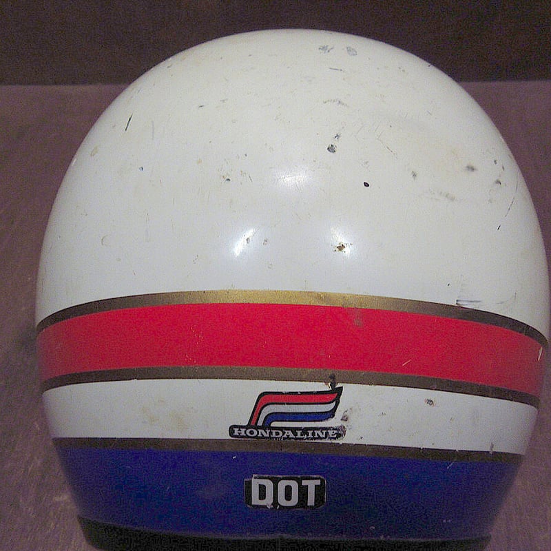 ビンテージ80's○SHOEI HONDAジェットヘルメット○230504j5-hlmtヘルメ