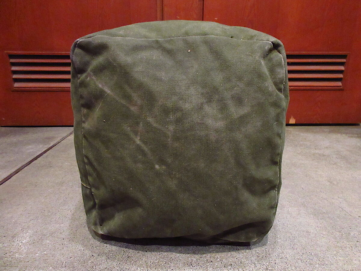ビンテージ60's○ミリタリーキャンバスダッフルバッグ○220721c4-bag