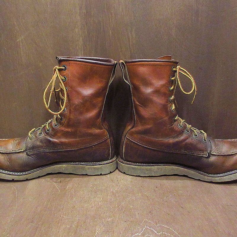 ビンテージ○RED WING 877刺繍羽根タグアイリッシュセッターモックトゥ ...