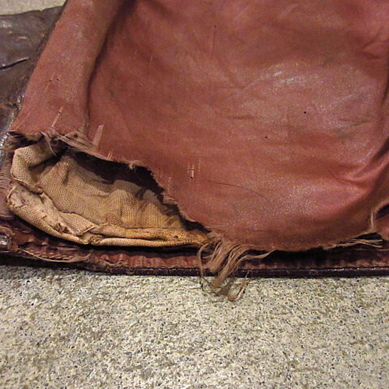 ビンテージ40's50's○ホースハイドスポーツジャケット茶○210119s5-m