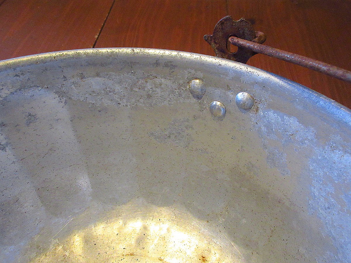 ビンテージ○アルミ鍋○250523j2-tbwr雑貨インテリア調理器具 | cozy