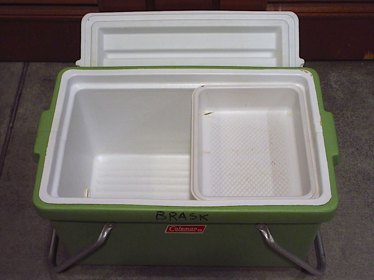 ★★ Coleman ・220&228 タンク保護リング (珍品・超レア！) Coleman (コールマン) クーラーボックス 51L ゴールド 2500個