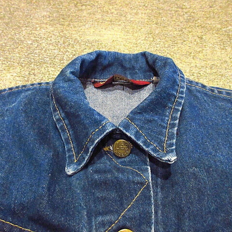ビンテージ80's○MS.Leeレディース4つポケットデニムジャケット