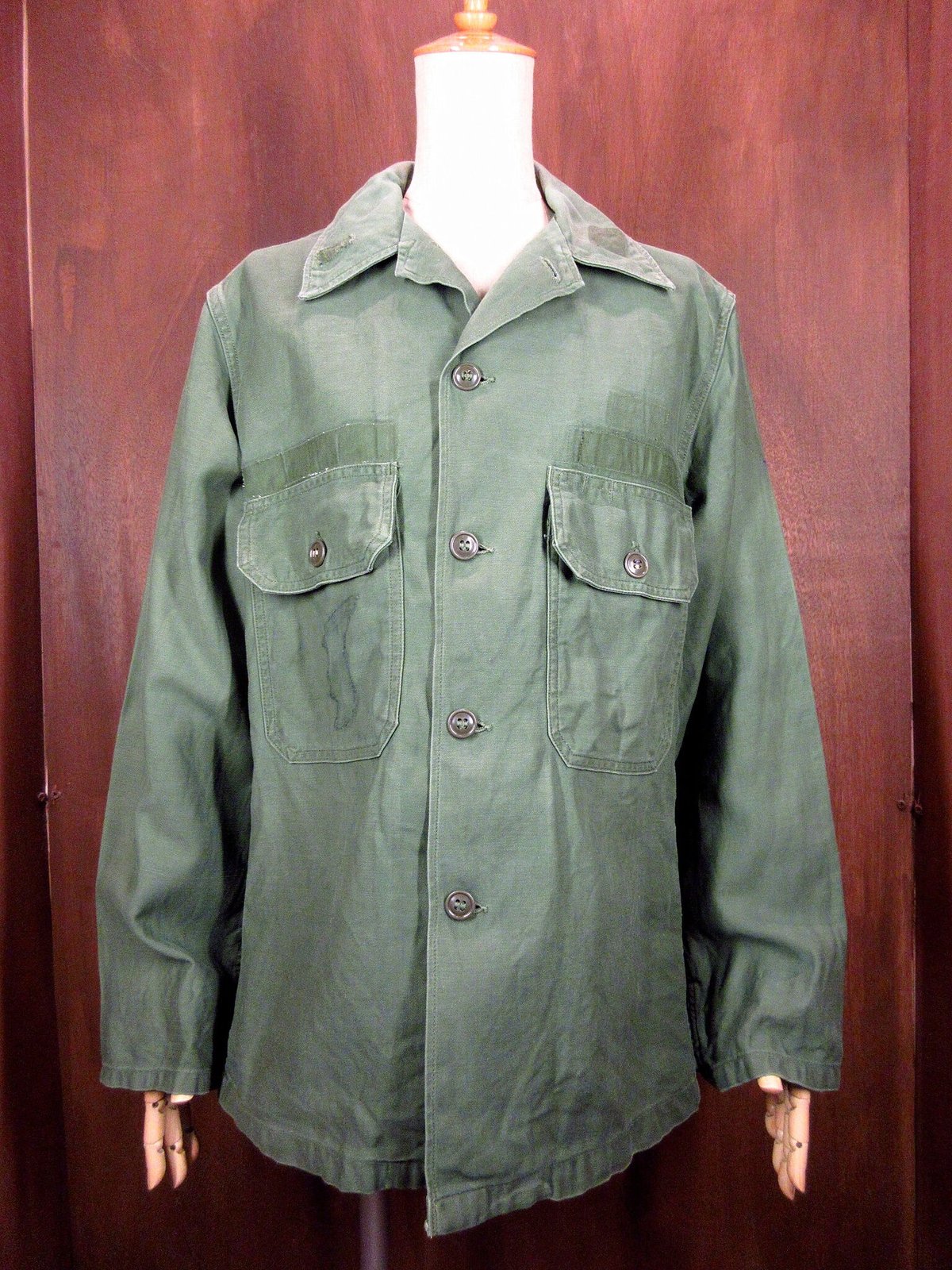 【送料無料❗️】60s ビンテージ 1st後期型 ユーティリティシャツ ジャケット 2021-1129-133.jpg