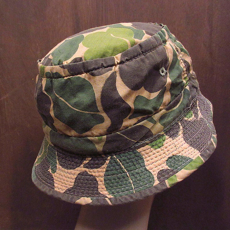 70〜80s Dorfman Pacific社製 フロッグスキン カモ柄 ハット