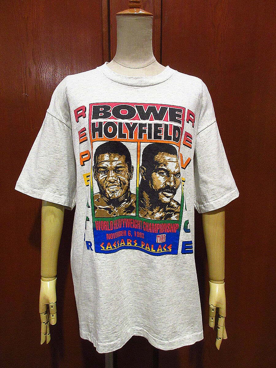 90's ヴィンテージ Bowe vs Holyfield Tシャツ fit=scale-down,w=1200