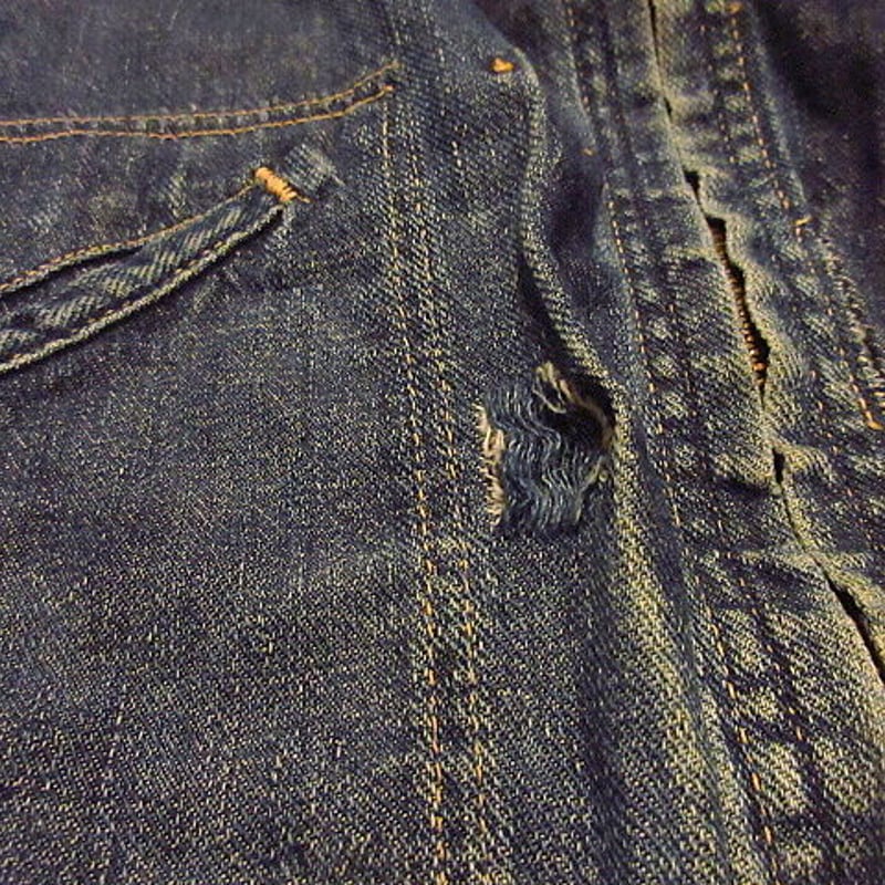 サイズ◎ 60s BLUE BELL デニムジャケット 91-b ビンテージ ビンテージ60's○Burlington 91-Bタイプデニムジャケット
