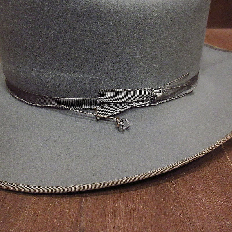 ビンテージ50's○STETSON OPEN ROADフェドラハットグレーsize 7 ビンテージ50's○STETSON OPEN ROADフェドラハットグレーsize 7