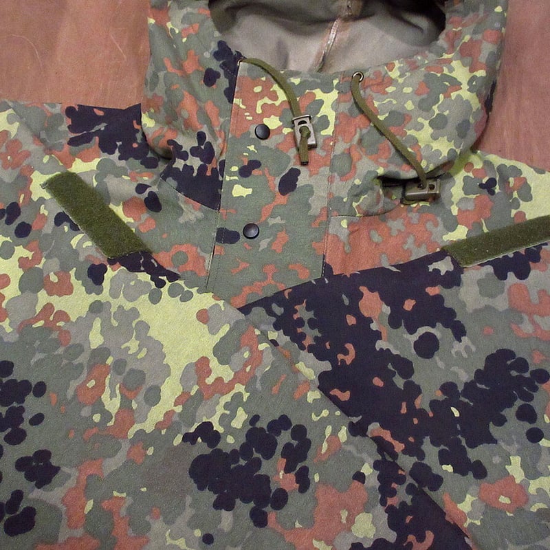 ビンテージ90's○ドイツ軍フレクターカモパーカ○210414n3-m-jk-mlt