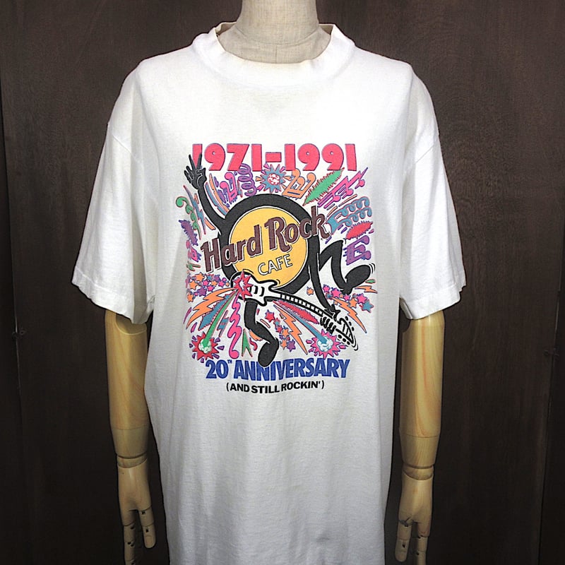 【レア】90年代　HARD ROCK CAFE ハードロックカフェ TシャツXL VINTAGE tシャツ 「ヴィンテージ古着」90's Hard Rock CAFE