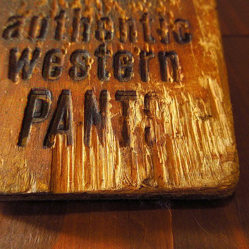 60's ～ リー ブーツジャック ヴィンテージ ®オンリー LeeRIDERS ☆1960's Lee Riders ビンテージ ブーツジャック 検 看板