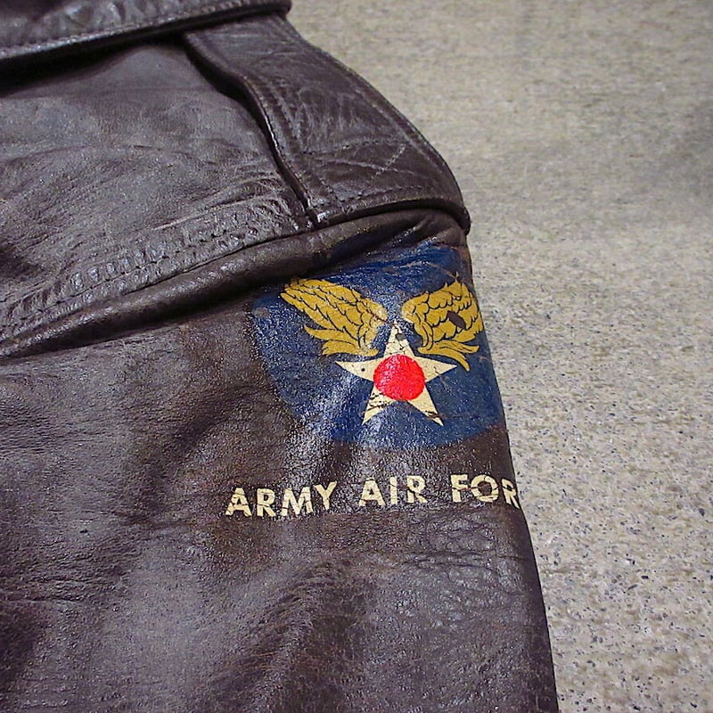 ビンテージ40's○USAAF A-2フライトジャケット茶size 40○211101r8-m...